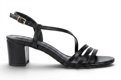 Sandalias de tiras - Tacón cómodo 6 cm
