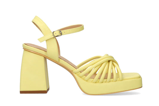 zapatos talla grande mujer amarillos
